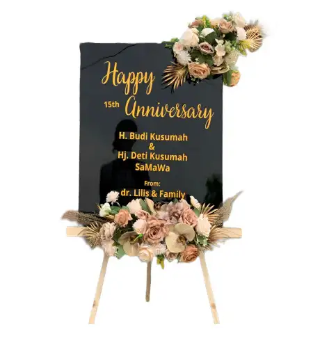 Papan Bunga Akrilik Dandong